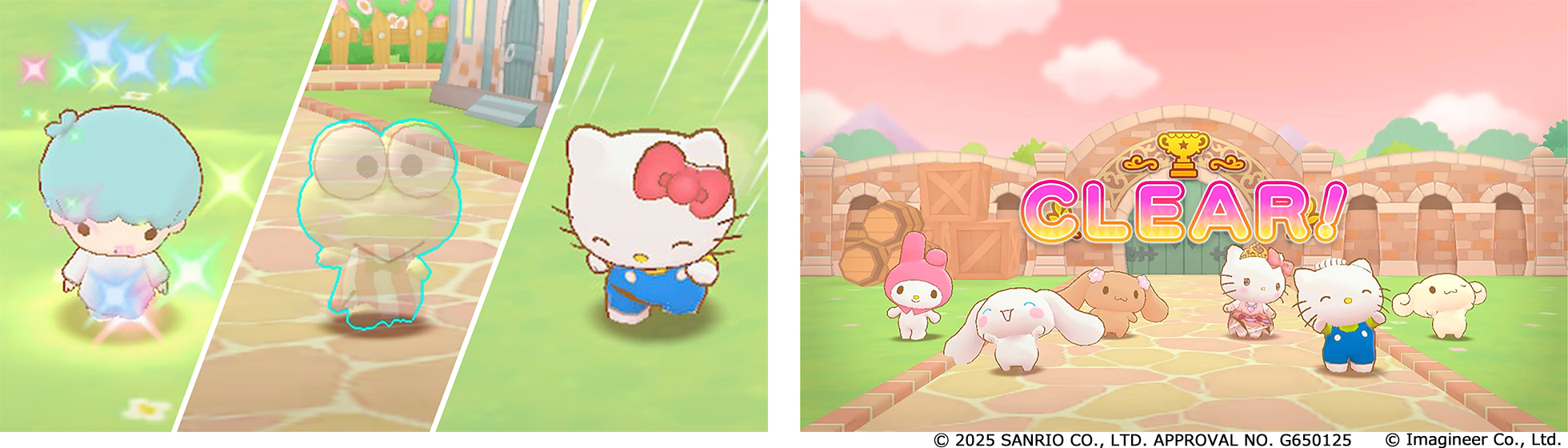 Nintendo Switch ソフト『サンリオキャラクターズ ミラクルマッチ マジカルおにごっこ』発売決定のお知らせ3