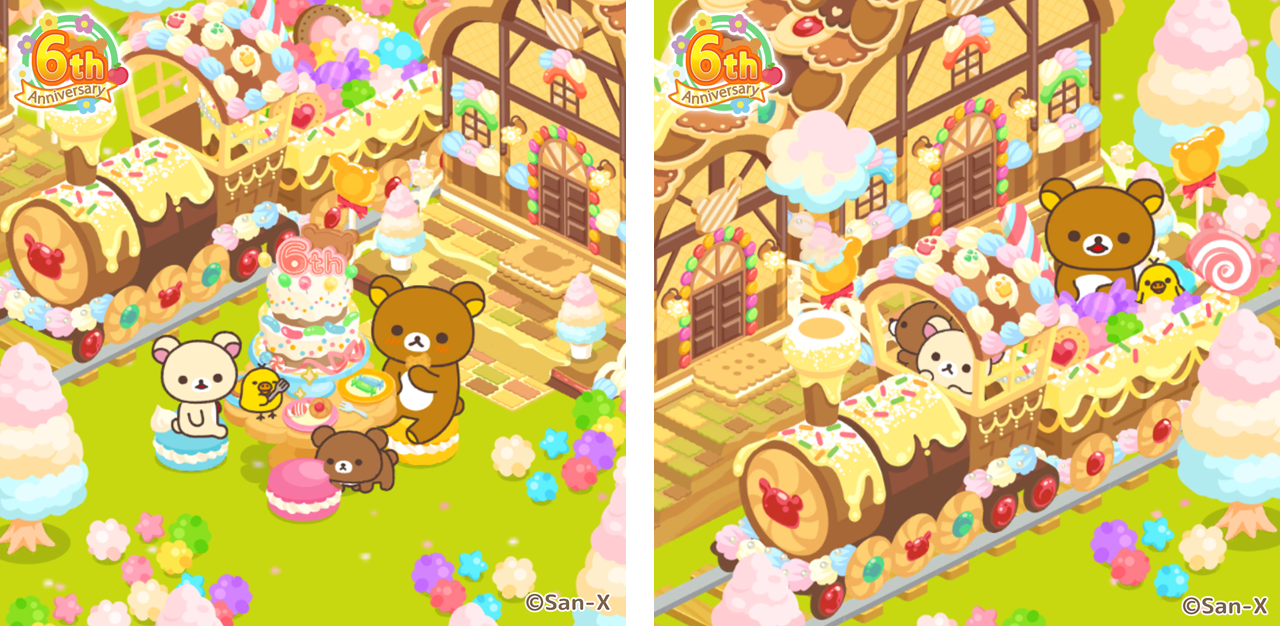 スマートフォンゲーム「リラックマ農園～ゆるっとだららんファーム～」６周年記念キャンペーン開催のお知らせ2