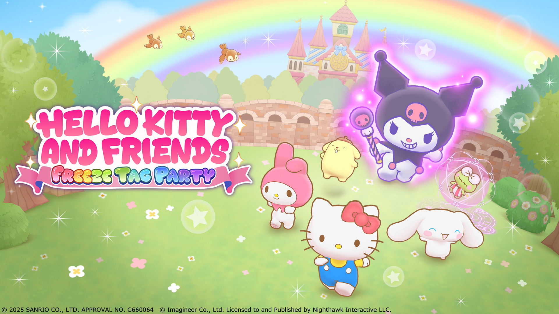 Nintendo Switch ソフト『サンリオキャラクターズ ミラクルマッチ マジカルおにごっこ』欧米及び豪州での発売決定のお知らせ1