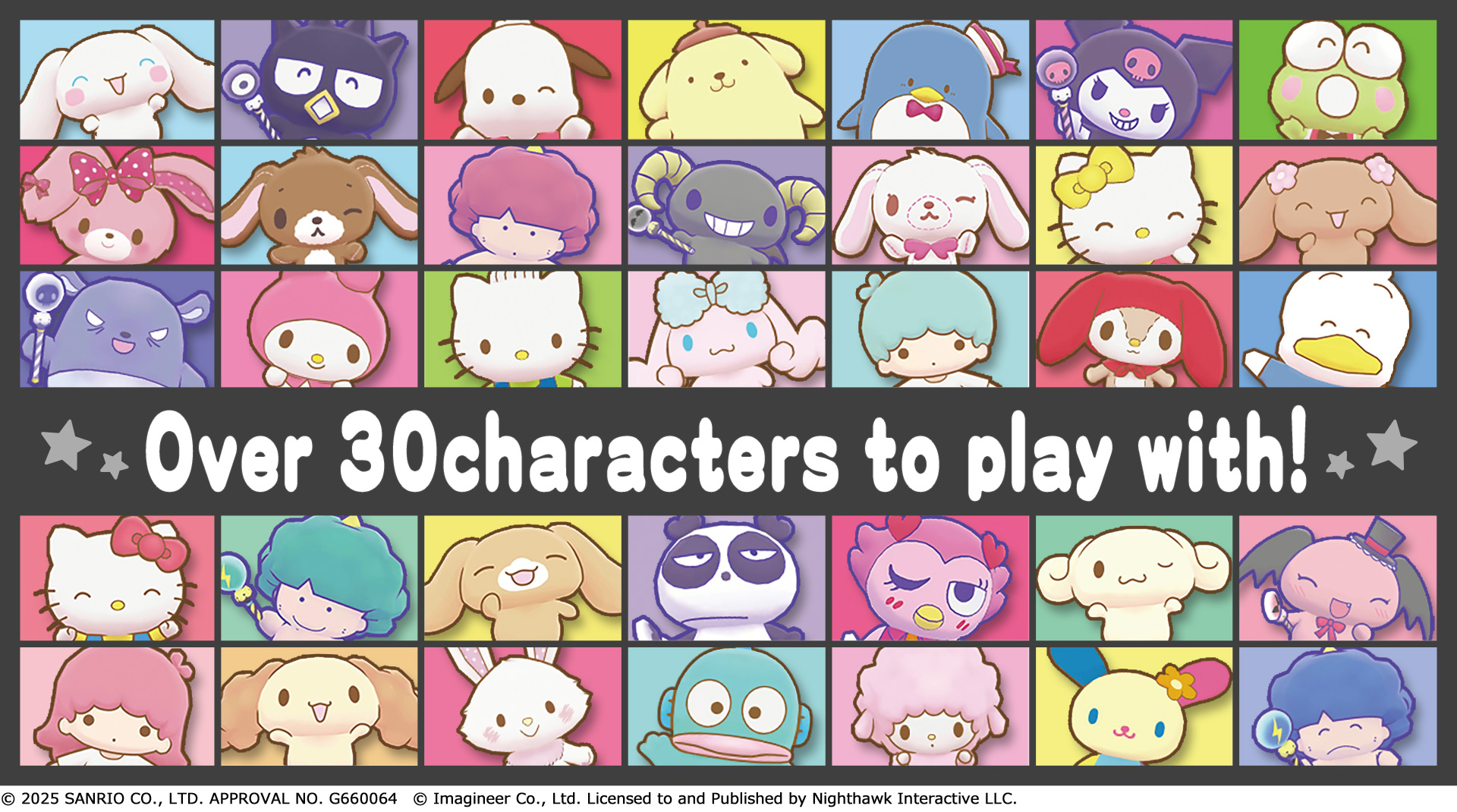 Nintendo Switch ソフト『サンリオキャラクターズ ミラクルマッチ マジカルおにごっこ』欧米及び豪州地域での発売開始のお知らせ6